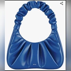 JW PEI Classic Blue Women's Gabbi Rushed Hobo Handbag NEW